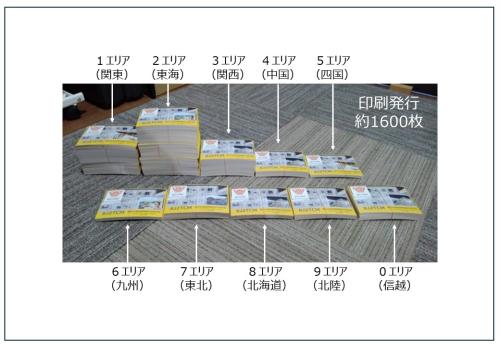 エリア別発行枚数